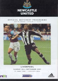 Newcastle United FC v Liverpool FC